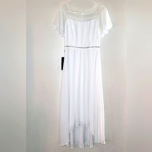 Ever Pretty Dress Womans Small Wedding Bridal White Whimsical Garden Beach Fairy